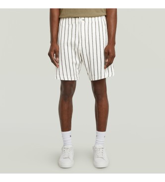 G-Star para hombre. D27483-D916-H059 Shorts Resort blanco (38), Casual, Algodón