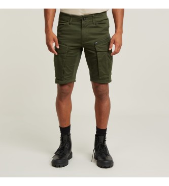 G-Star para hombre. D26214-5126-6059 Short Rovic Zip verde (32), Casual, Algodón Orgánico, Sostenible