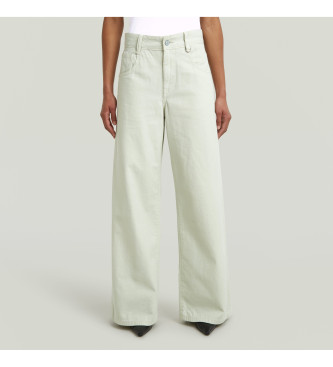 G-Star para mujer. D25286-D948-H138 Jeans Skater High Loose verde (30/34), Casual, Algodón