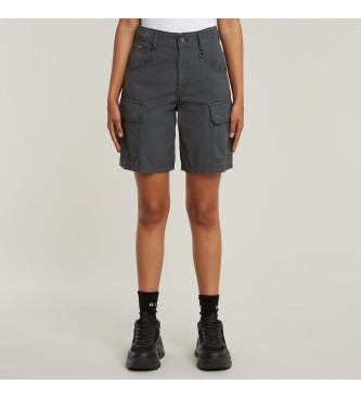 G-Star para mujer. D26546-D385-G476 Bermudas Skater Cargo gris (28), Casual, Algodón