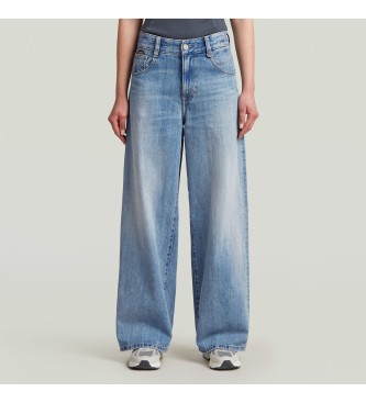 G-Star para mujer. D25286-D499-H563 Jeans Skater High Loose azul (32/30), Casual, Denim, Sostenible, Algodón Reciclado