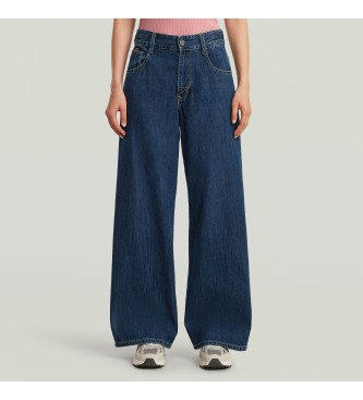 G-Star para mujer. D25286-D536-G334 Jeans Skater High Loose azul (28/32), Casual, Denim, Sostenible, Algodón Reciclado