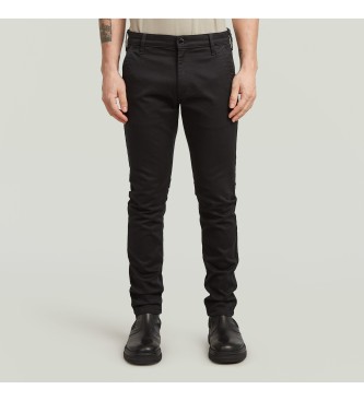 G-Star para hombre. D25179-C105-6484 Pantalón Skinny Chino 3.0 negro (27/30), Casual, Algodón Orgánico, Sostenible