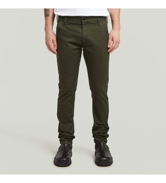 G-Star para hombre. D25179-C105-995 Pantalón Skinny Chino 3.0 verde (34/36), Casual, Algodón Orgánico, Sostenible