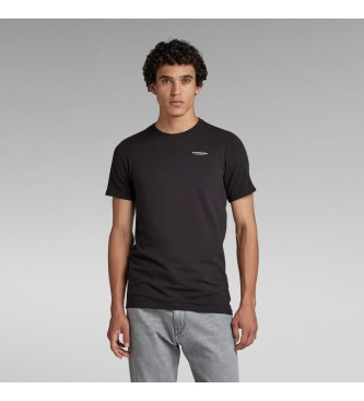 G-Star - pour homme. t-shirt slim base noir