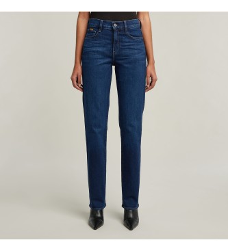 G-Star para mujer. D23951-C052-G115 Jeans Strace Straight azul (27/32), Casual, Denim, Sostenible, Algodón Reciclado