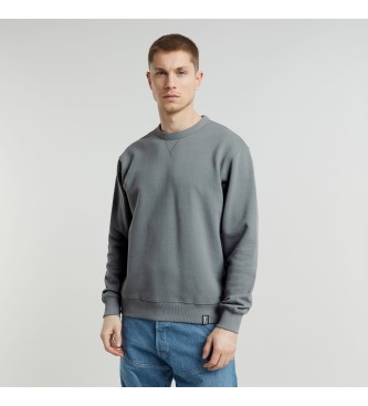 G-Star para hombre. D25527-D395-5781 Sudadera Essential Relaxed gris (XL), Casual, Algodón Orgánico, Sostenible
