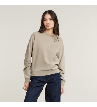 Sudadera Sleeve Construction marrón (XS), Casual, Manga larga, Algodón Orgánico, Sostenible, G-Star outl