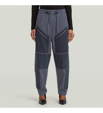 G-Star para mujer. D27036-D522-H392 Pantalón Tone on tone Cargo marino (27), Casual, Viscosa