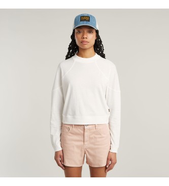 G-Star para mujer. D26611-D601-1284 Sudadera Constructed blanco (M), Casual, Algodón