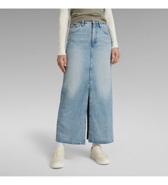 Falda larga Viktoria azul (24), Algodón, Denim, G-Star outlet 2024.