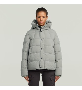 G-Star para mujer. D26959-D518-G106 Chaqueta Whistler corta gris (M), Casual, Poliéster
