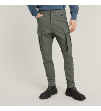 G-Star para hombre. D24307-D504-1260 Pantalón cargo Zip Pkt 3D gris (34/32), Casual, Algodón