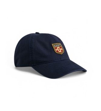 Gant para hombre. 9900262 Gorra lavada con insignia marino (OSFA), Casual, Algodón