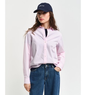 Gant Para Mujer. 4300348 Camisa Regular Fit De Popelina Rosa (36), Casual, AlgodóN, Manga Larga-image