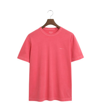 Gant para hombre. 2003323 Camiseta Sunfaded rosa (XL), Casual, Algodón, Manga corta