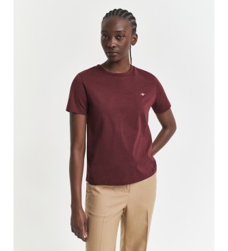 Gant Camiseta Shield granate