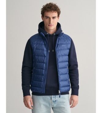 Gant para hombre. 7006299 Chaleco de plumón ligero marino (XXL), Casual, Poliéster Reciclado, Sostenible