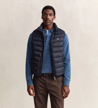 Gant Logo Light Down Gilet - Bild 2