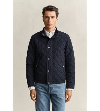 Gant Chaqueta guateada marino