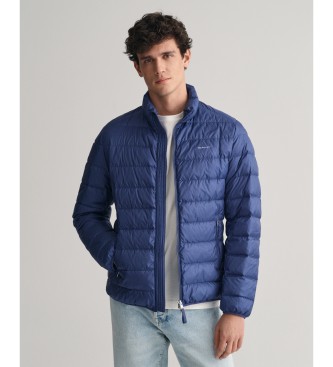 Gant para hombre. 7006298 Chaqueta de plumón ligera marino (XXL), Casual, Poliéster Reciclado, Sostenible