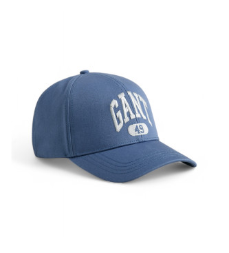 Gant para hombre. 9900261 Gorra de béisbol con diseño 49 Arch azul (OSFA), Casual, Algodón