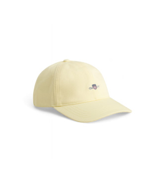Gant para hombre. 9900111 Gorra Shield amarillo (S/M), Casual, Algodón