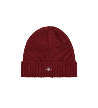 Gant para hombre. 9910023 Gorro de lana Shield rojo (OSFA), Casual