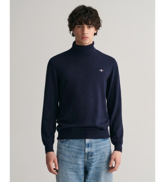 Gant Jersey Cuello Cisne marino