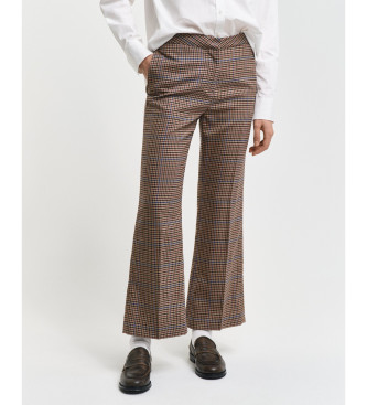 Gant para mujer. 4150326 Pantalón De Vestir De Largo Acortado marrón (42), Casual, Lana