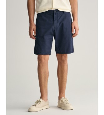 Gant para hombre. 205074 Shorts chinos Relaxed Fit marino (31), Casual, Algodón