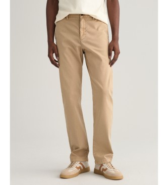 Gant Para Hombre. 1505228 Pantalones Chinos Slim Fit Con Textura Labrada Structured (38), Casual, AlgodóN, AlgodóN OrgáNico-image