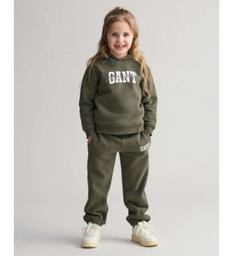 Gant Unisex Para CriançA. 811217 CalçAs Arch Graphic Verdes (3/4AñOs= 98/104Cm), Casual, Esportivo, AlgodãO, Moda Infantil-image