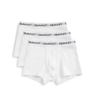 Gant para hombre. 900023003 Set 3 bóxers Lisos blanco (L), Homewear, Algodón