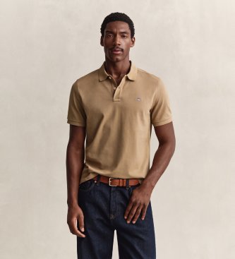 Gant Herren Poloshirts Braun Gr. Mittel - Bild 5