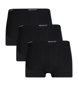 Gant para hombre. 900003333 Set de 3 bóxers negro (XL), Homewear, Algodón