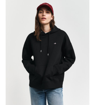 Gant para mujer. 4201413 Sudadera Shield negro (XS), Casual, Algodón