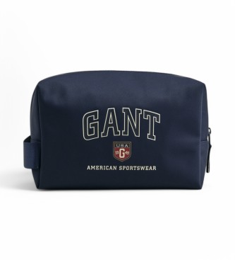 Gant para hombre. 9970096 Neceser Shield marino (OSFA), Casual, Poliéster