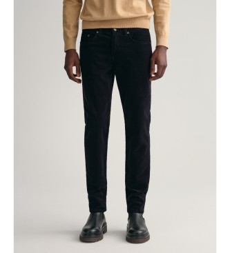 Gant Para Hombre. 1000272 Jeans De Pana Slim Fit Marino (40/34), Casual, AlgodóN-image