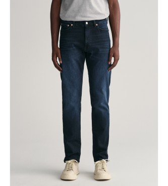 Gant para hombre. 1000264 Jeans Extra Slim Fit Active Recover azul (32/30), Casual, Algodón, Denim
