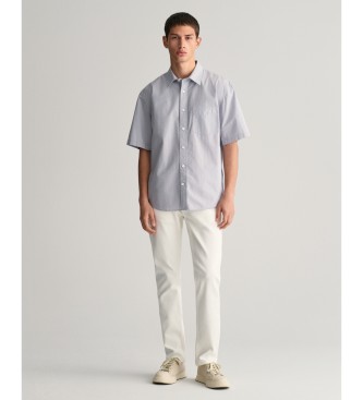 Gant para hombre. 1000303 Jeans Slim Fit blanco roto (38/34), Casual, Algodón