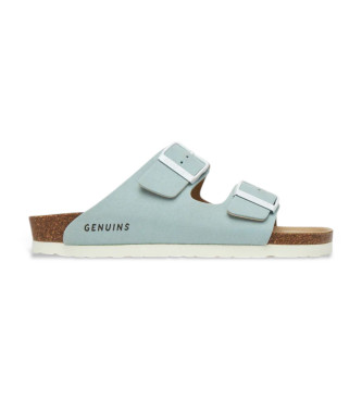 Genuins para mujer. G106260 Sandalias Hawaii Vegan azul (38), Plano, Ninguno, Casual