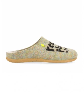 Hot Potatoes para homem. Pantufas multicoloridas Hot Potatoes