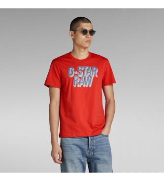 G-Star - pour homme. t-shirt 3d ? pois rouge