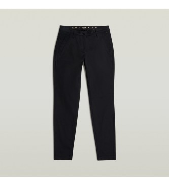 Pantalón chino Bronson negro (25/30), Casual, Algodón