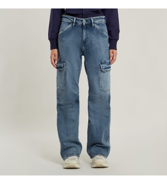 G-Star para mujer. D26493-E036-D895 Pantalónc argo Evo low 3D azul (32/30), Casual, Denim, Algodón Orgánico, Sostenible