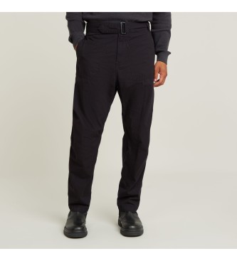 G-Star para hombre. D24310-D823-6484 Pantalón Fatigue Relaxed Tapered negro (30), Casual, Algodón