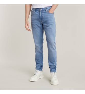 G-Star para hombre. D25520-D829-424 Jeans 3301 Slim azul (28/32), Casual, Algodón, Denim