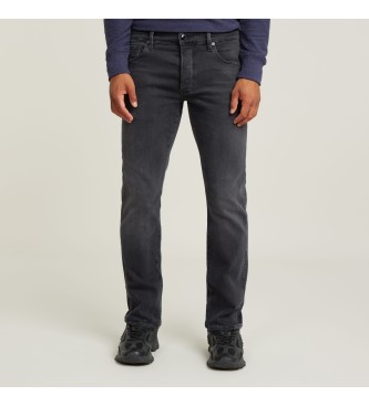 G-Star para hombre. 51002-393-C778 Jeans 3301 Straight gris oscuro (32/32), Casual, Algodón, Denim
