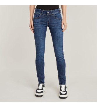 Jeans Lynn Mid Skinny azul (27/30), Casual, Algodón, Denim, G-Star outlet 2024.